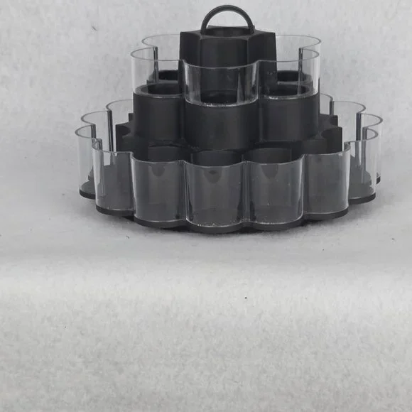 Pampered Chef Spice Turn About Rotating Revolving Rack Carousel Holds 21 1632 - Picture 2 of 2